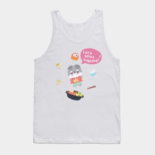 Hima-chan the Relaxing puppy's Favourite Things Tank Top